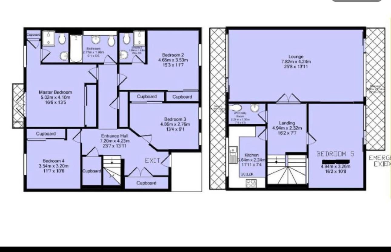5 Bedroom Central Penthouse Apartment Edinburg Exteriör bild